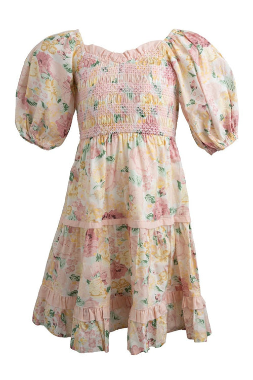 Mini Roselyn Dress in Pastel Floral