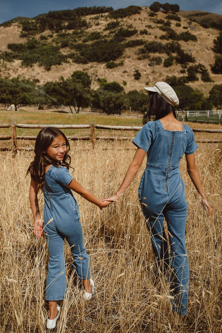 Ryan Denim Jumpsuit-Adult