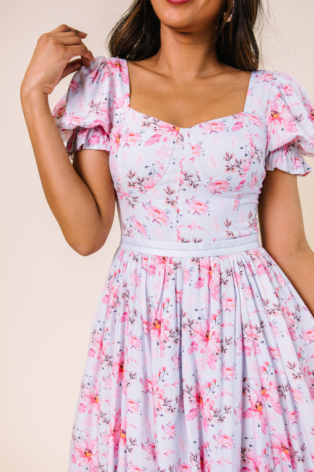 Ballerina Dress in Pink Blossom - FINAL SALE-Adult