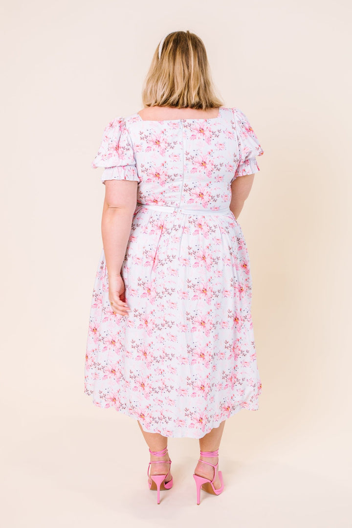 Ballerina Dress in Pink Blossom - FINAL SALE-Adult