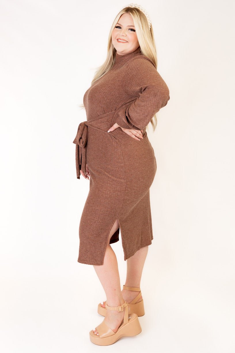 Jensen Dress in Mocha - FINAL SALE-Adult