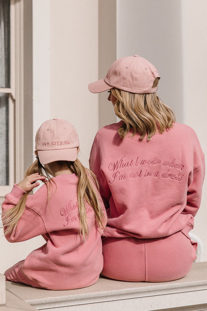 Ivy City Sweatshirt in Pink-Adult