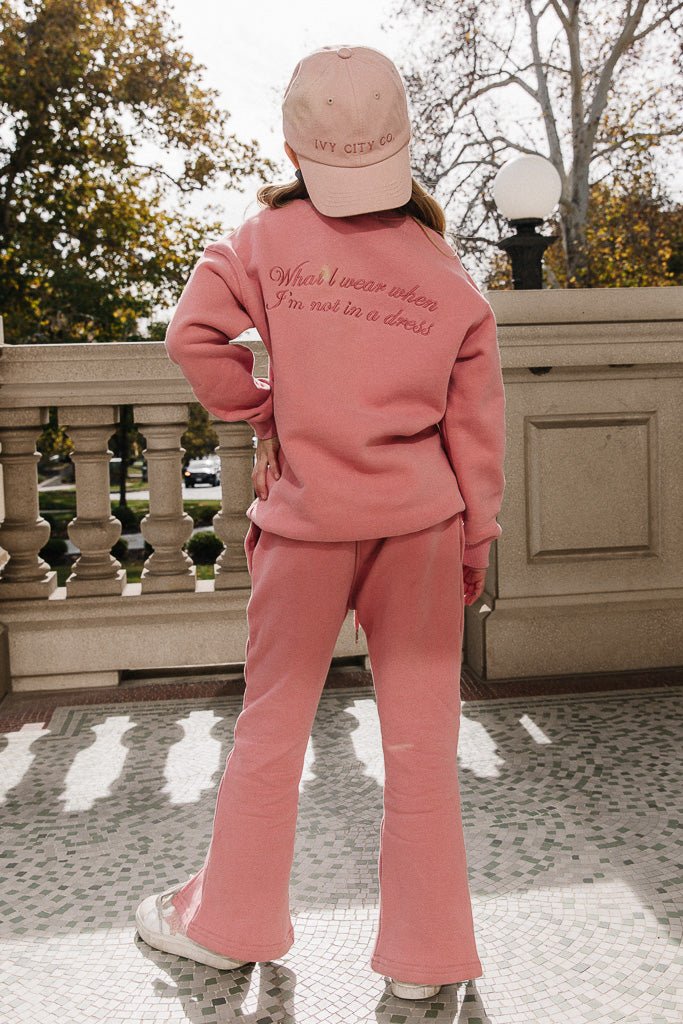 Mini Ivy City Sweatpants in Pink-Mini