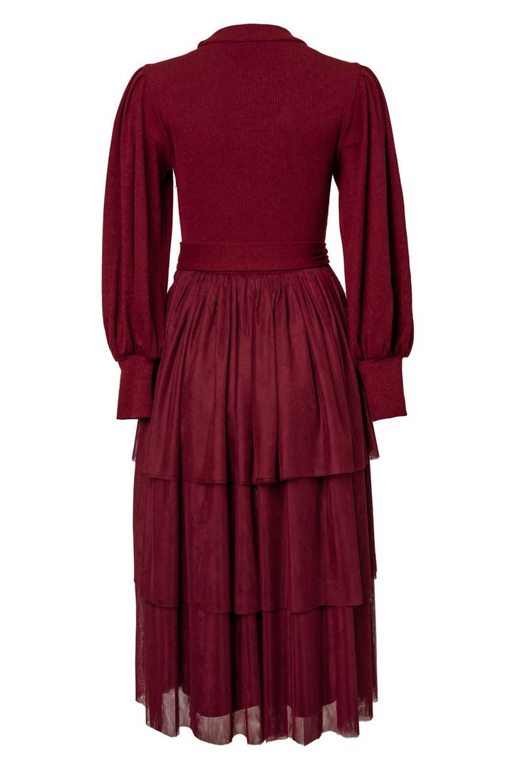 Cosette Midi Dress in Wine - FINAL SALE-Adult